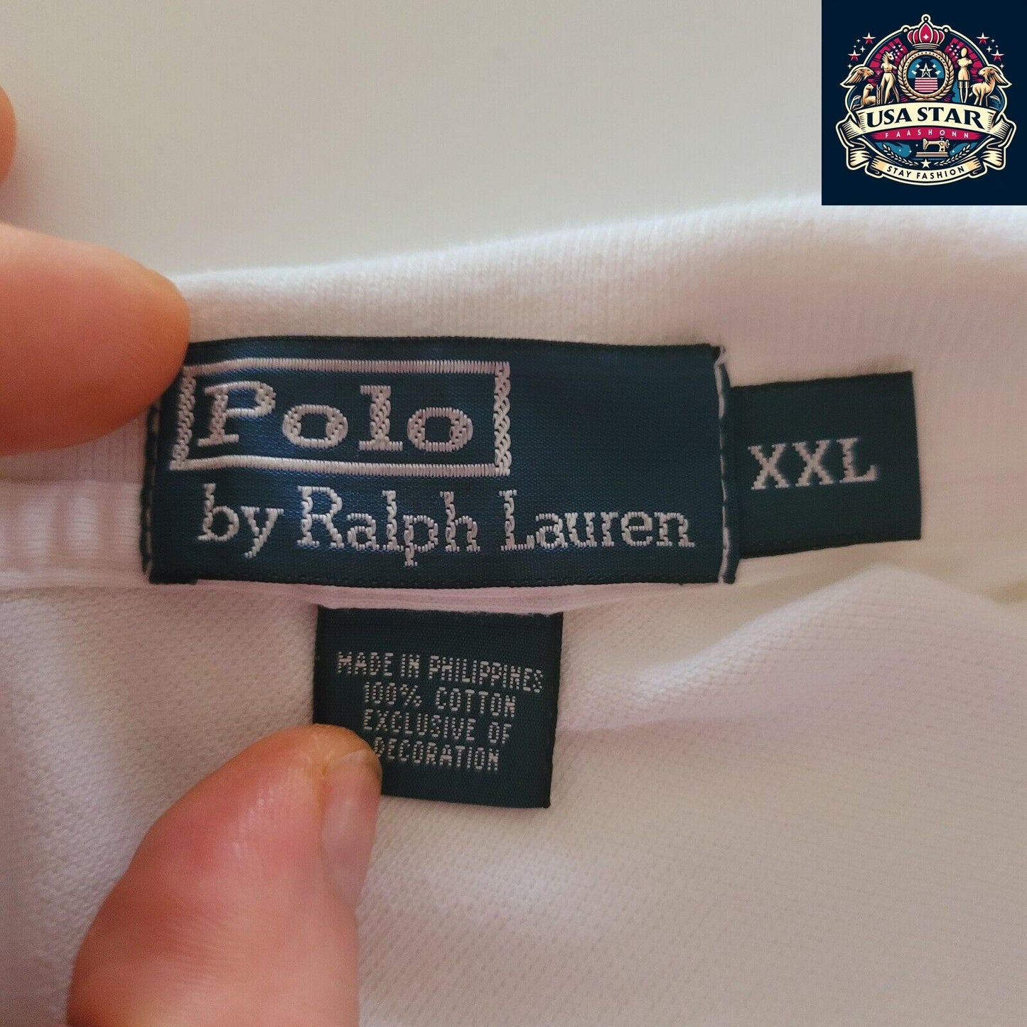 Polo Ralph Lauren Classic White Polo Shirt XXL - Soft 100% Cotton, Timeless Style & Breathable Comfort - USASTARFASHION