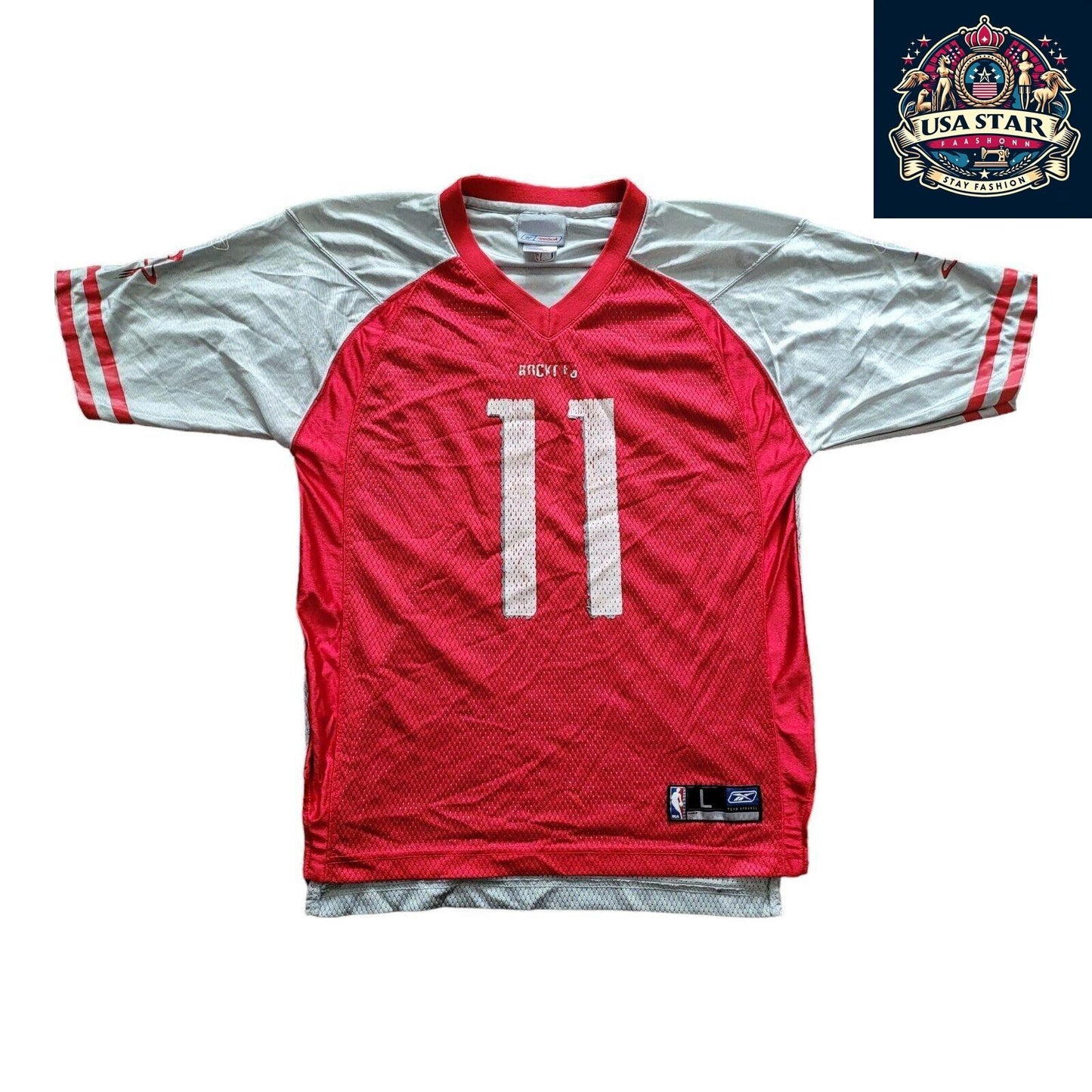 Houston Rockets Youth Jersey #11 Yao Ming - Official NBA Design, Lightweight Fabric, Perfect Fit - USASTARFASHION