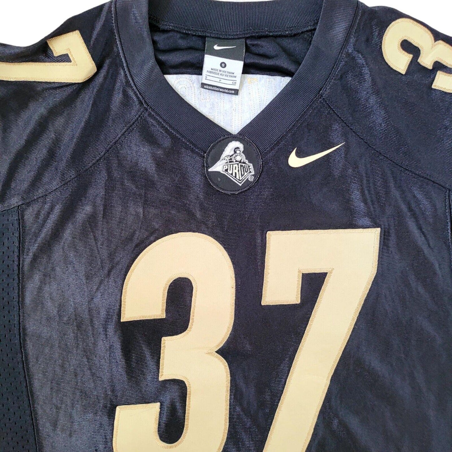 NIKE Purdue Carson Wiggs #37 Football Jersey | Size Small-USASTARFASHION