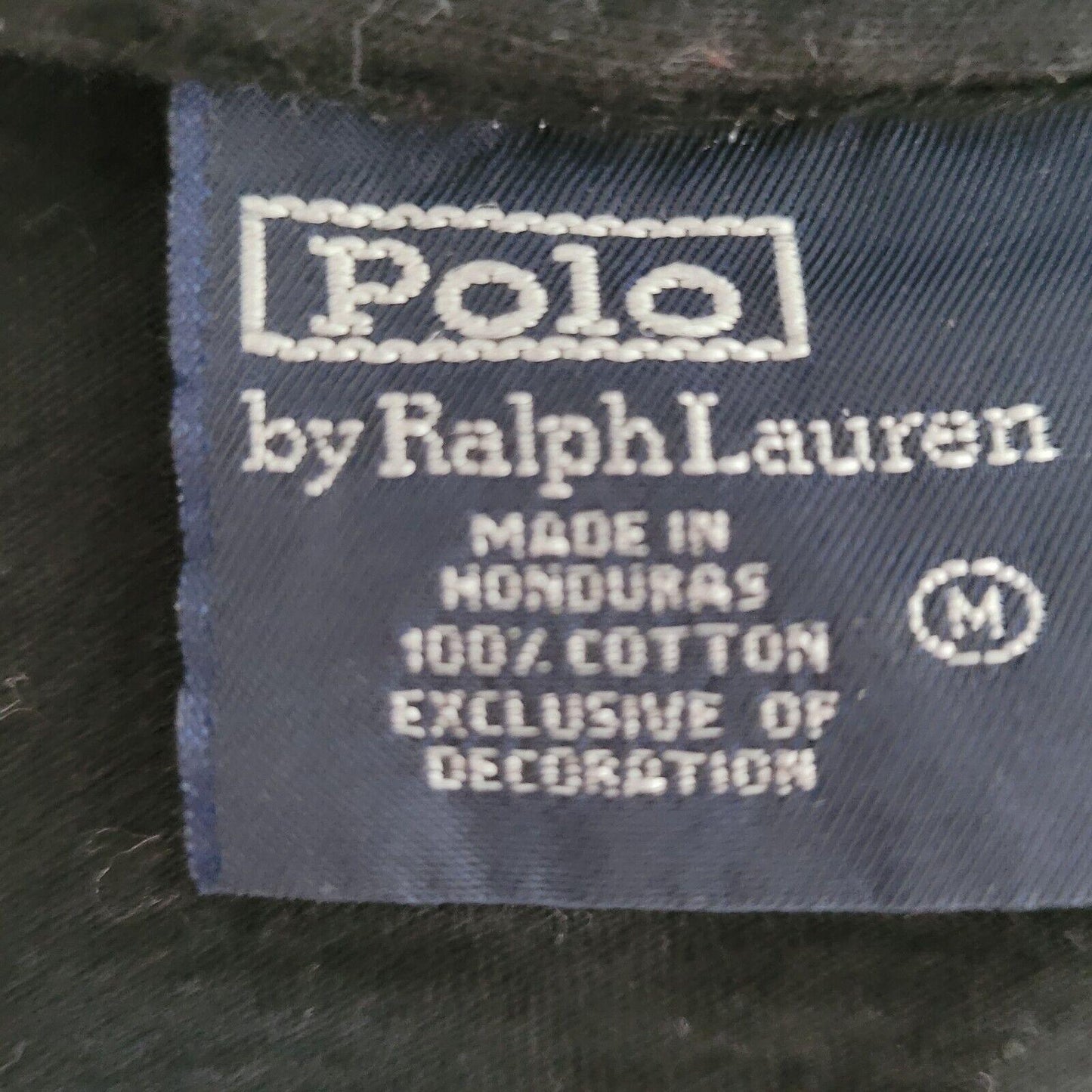 Polo Ralph Lauren Shirt Large - Black, Size L, Classic Button-Up-USASTARFASHION