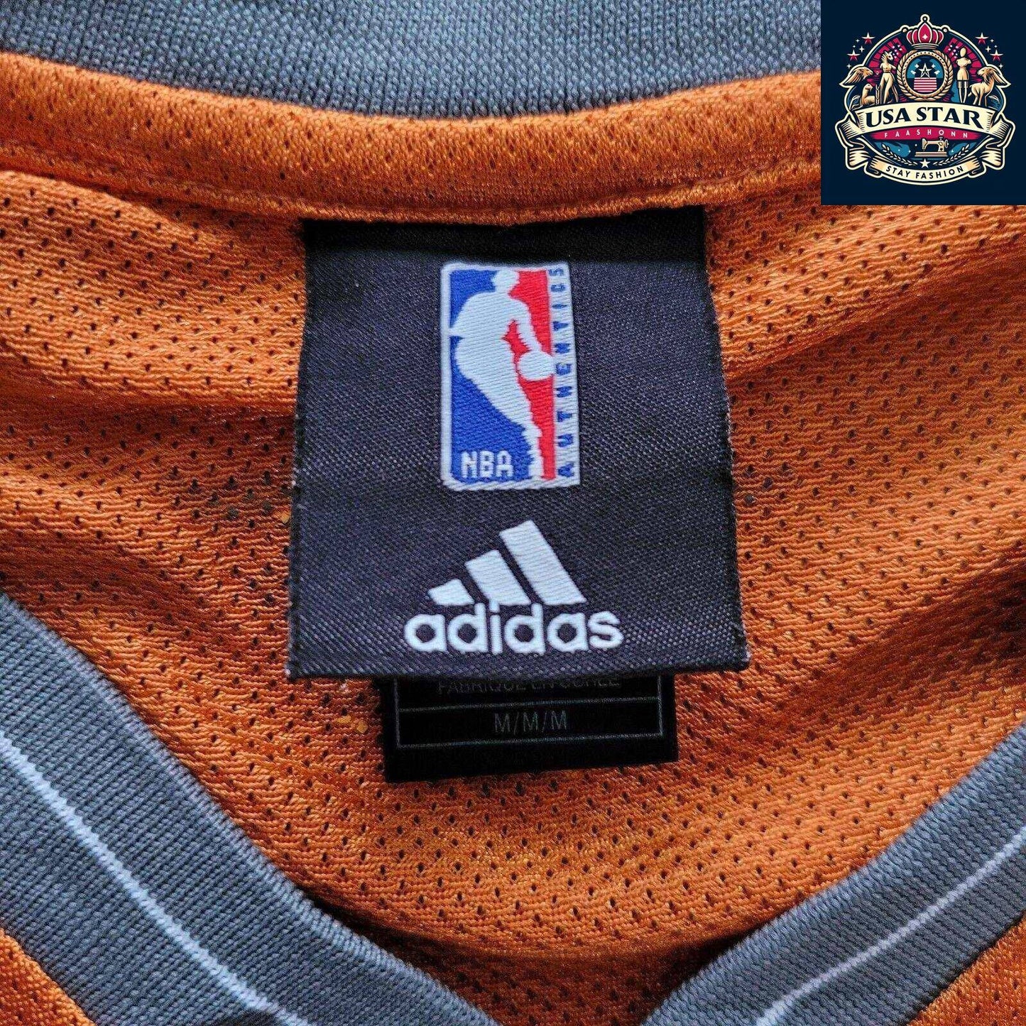 Adidas Phoenix Suns Jersey Men's M Orange Steve Nash #13 NBA Authentic Design for Fans - USASTARFASHION