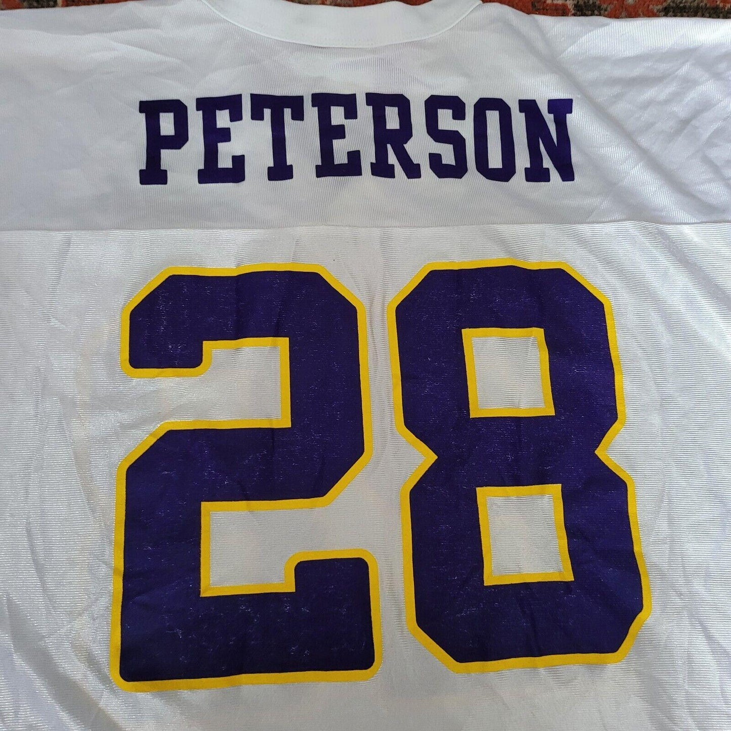 Authentic Minnesota Vikings NFL Jersey - Size XL Officially Licensed - #28 PETERSON-USASTARFASHION