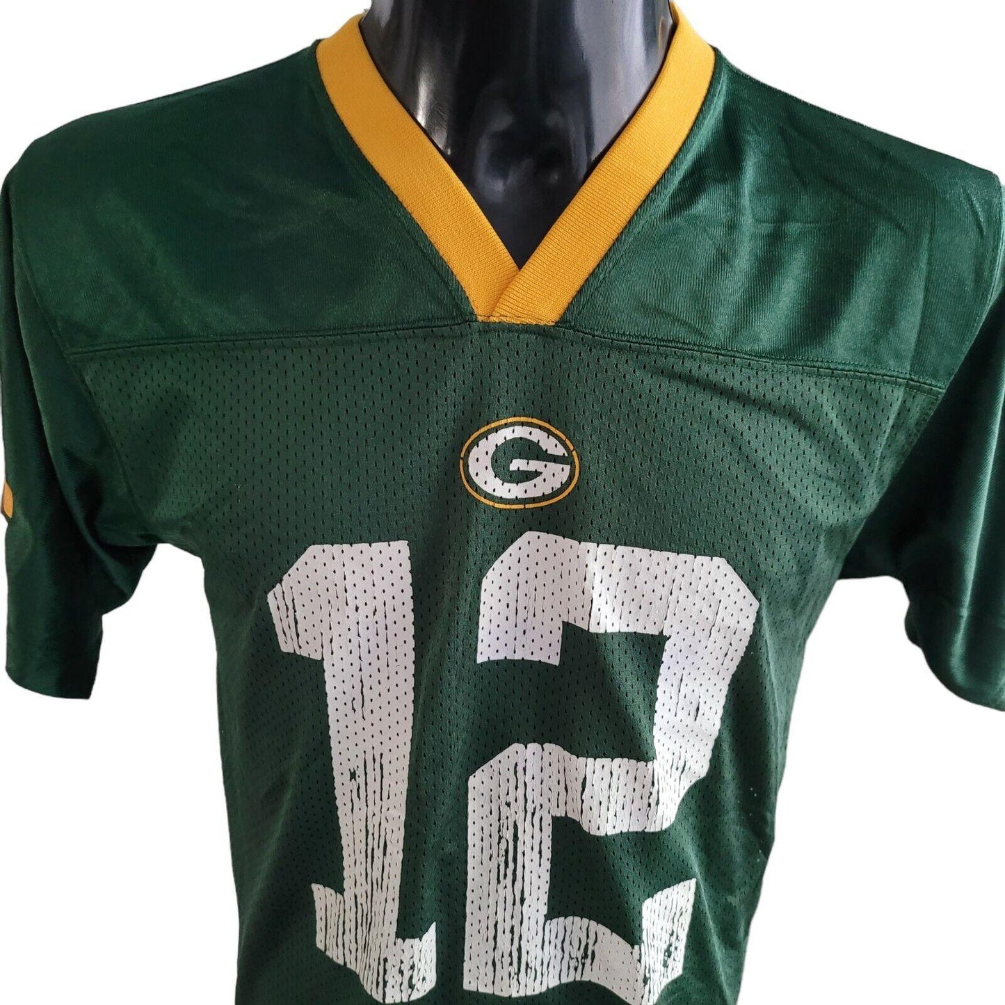 Green Bay Packers NFL Jersey - Youth Size L 14-16, Rodgers #12 Iconic Design-USASTARFASHION