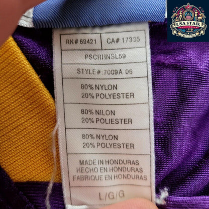 Troy Williamson Jersey #82 Minnesota Vikings Authentic Reebok Large Purple NFL Fan Gear - USASTARFASHION