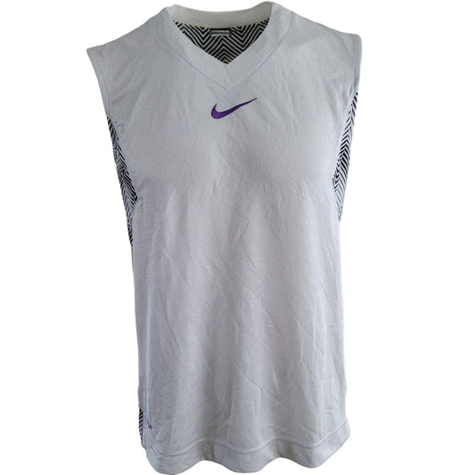 Nike Men's Dri-FIT Sleeveless Top 2021 - Size L Gym Training Vest - USASTARFASHION
