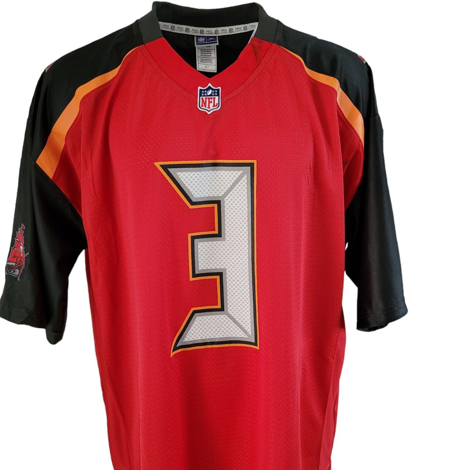 Nike Men's NFL Home Jersey Tampa Bay Buccaneers #3 Winston 2XL-T Tall-USASTARFASHION