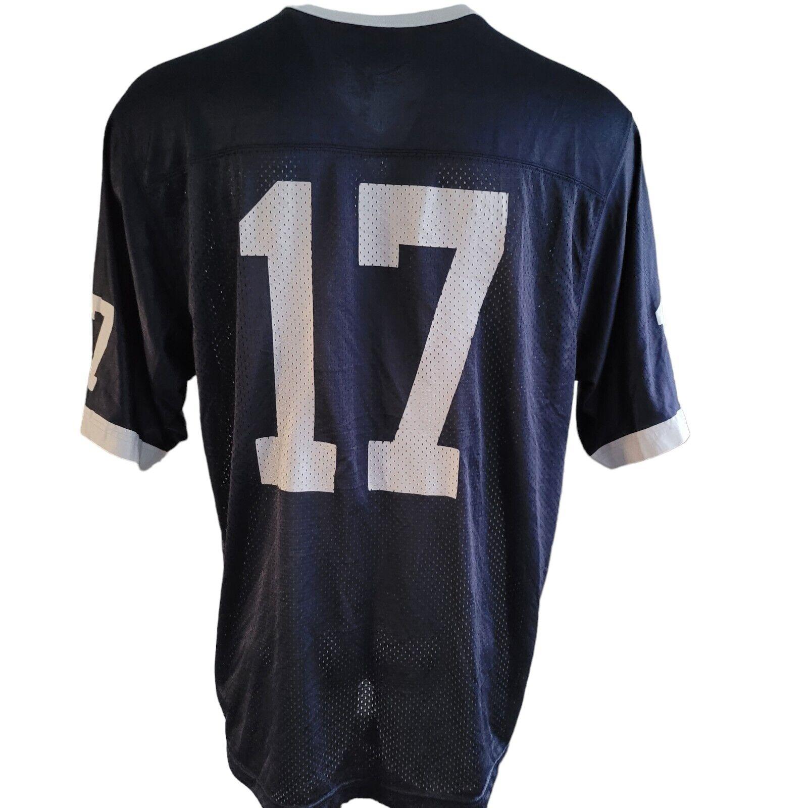 NIKE No 17 Authentic Jersey - XL Size, Official Product - Navy Blue-USASTARFASHION