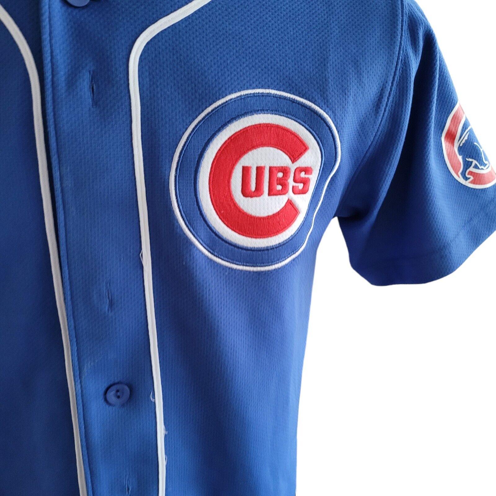 Majestic Chicago Cubs #1 Fukudome Youth L Baseball Jersey - Iconic Blue Color-USASTARFASHION