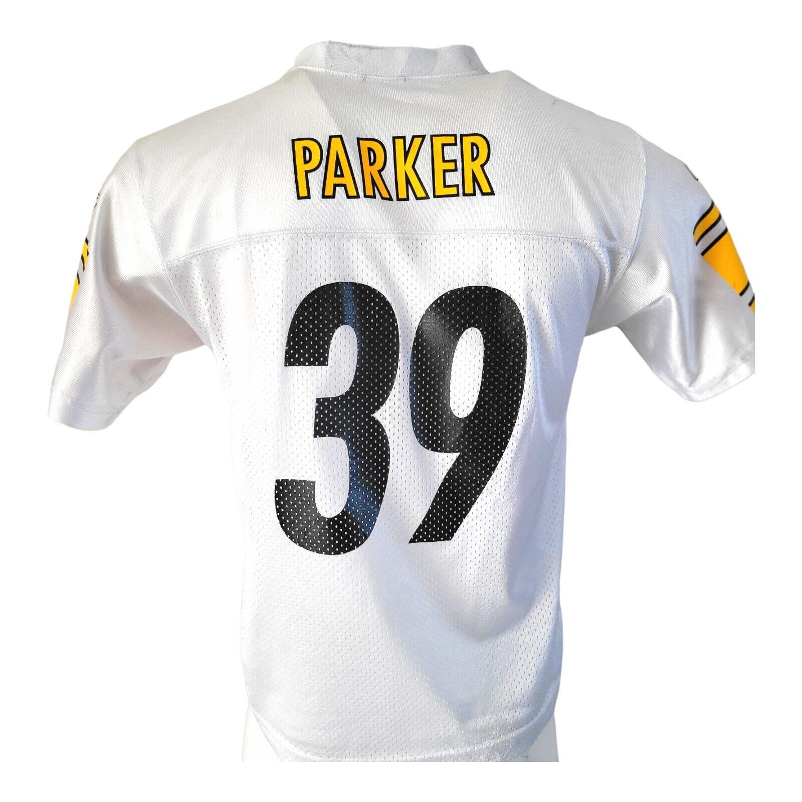 NFL Willie Parker #39 Pittsburgh Steelers Youth Football Jersey - Size 14-16 & Adult Small-USASTARFASHION