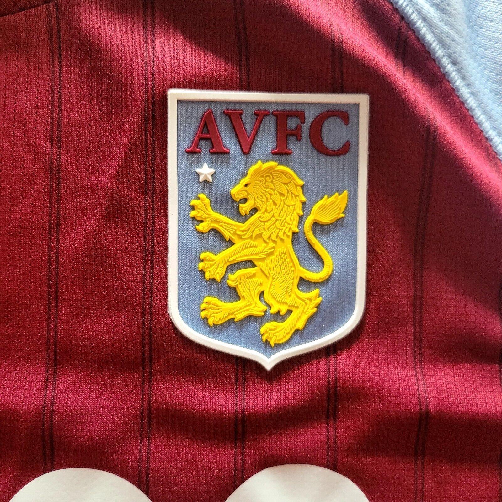 Aston Villa FC Kappa Home Jersey Youth 12 Years - Grant 10 New-USASTARFASHION