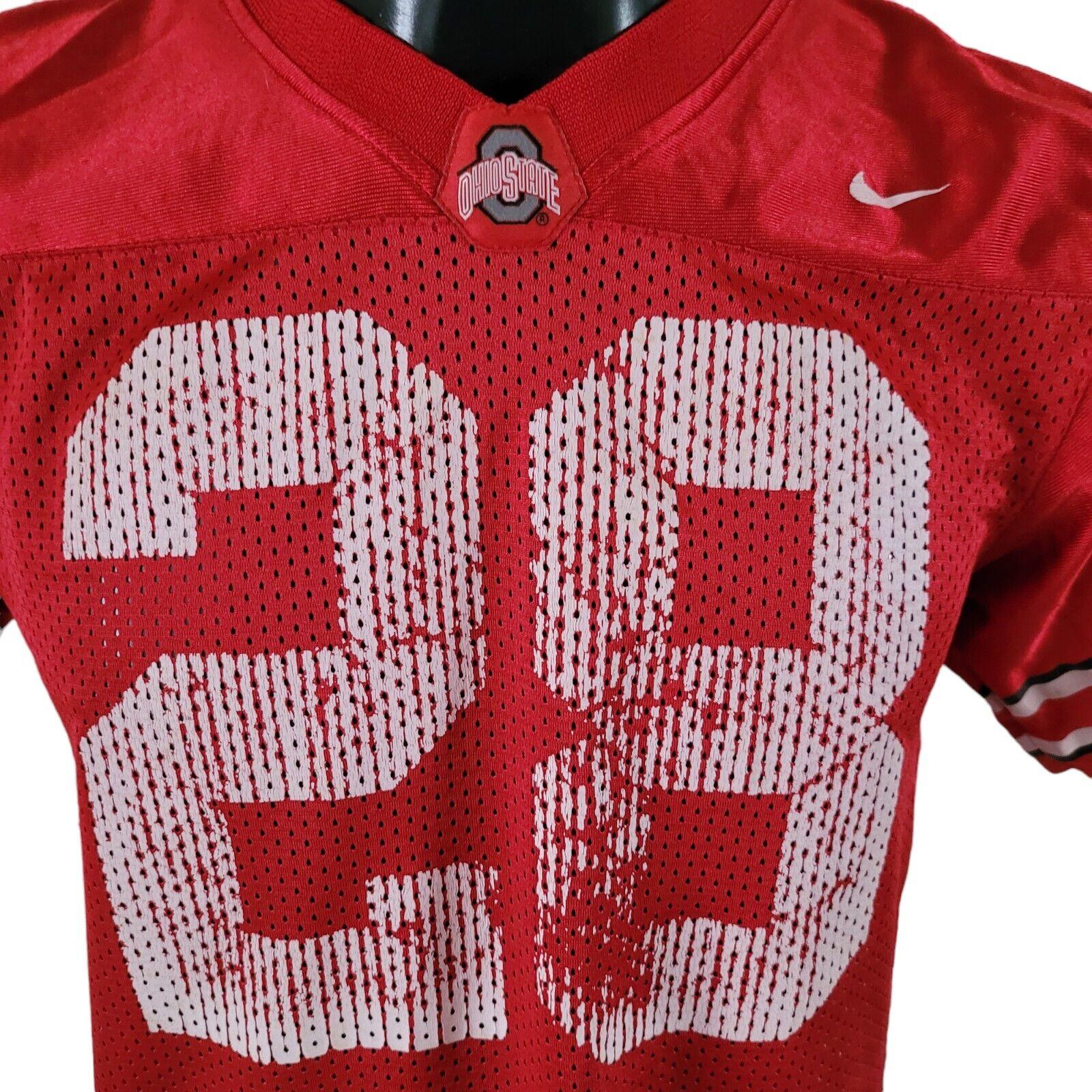 Ohio State #28 Youth Football Jersey - Official Logo & Premium Materials - Size L-USASTARFASHION