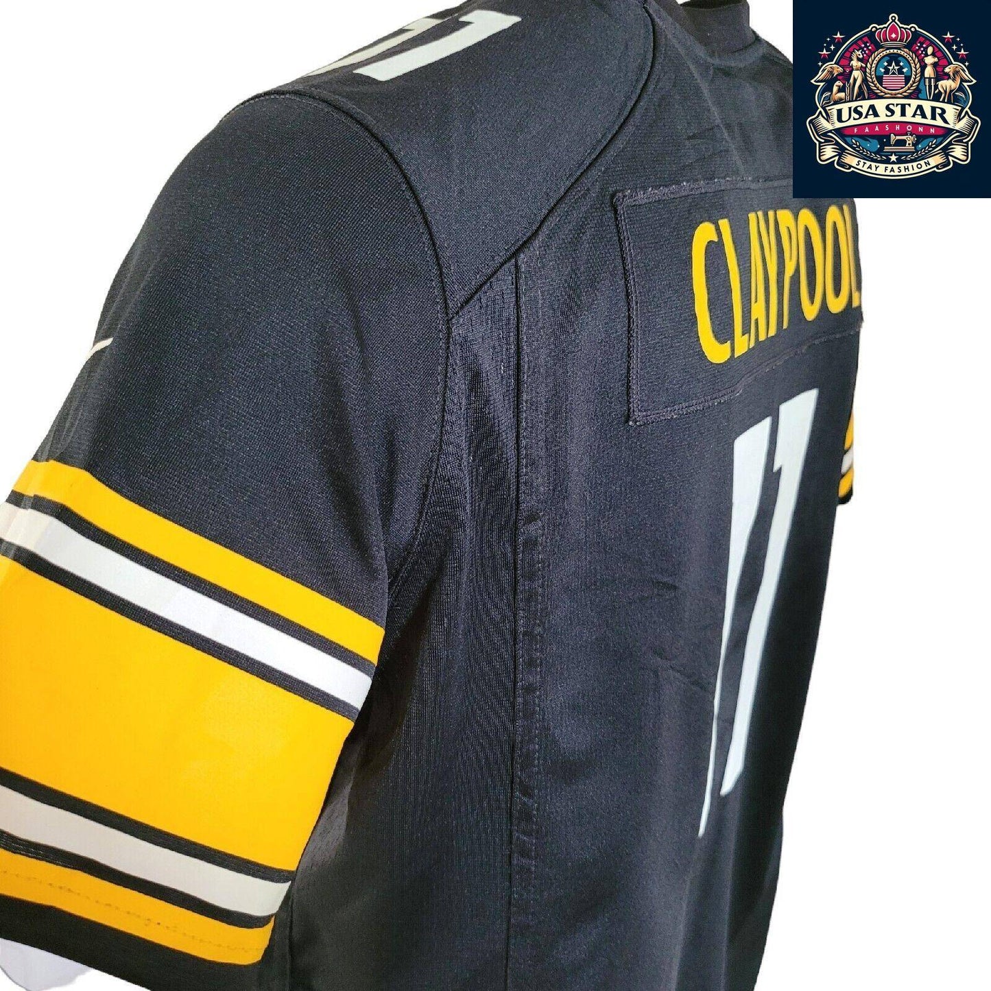 Pittsburgh Steelers Youth 2XL Nike Jersey - Chase Claypool #11 - Comfortable & Breathable Design - USASTARFASHION