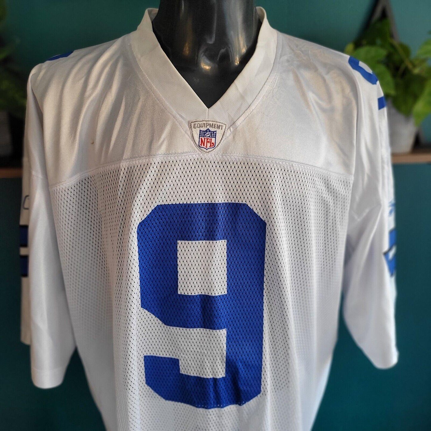 NFL Reebok Romo#9 Size 2XL Authentic Vintage Football Jersey-USASTARFASHION