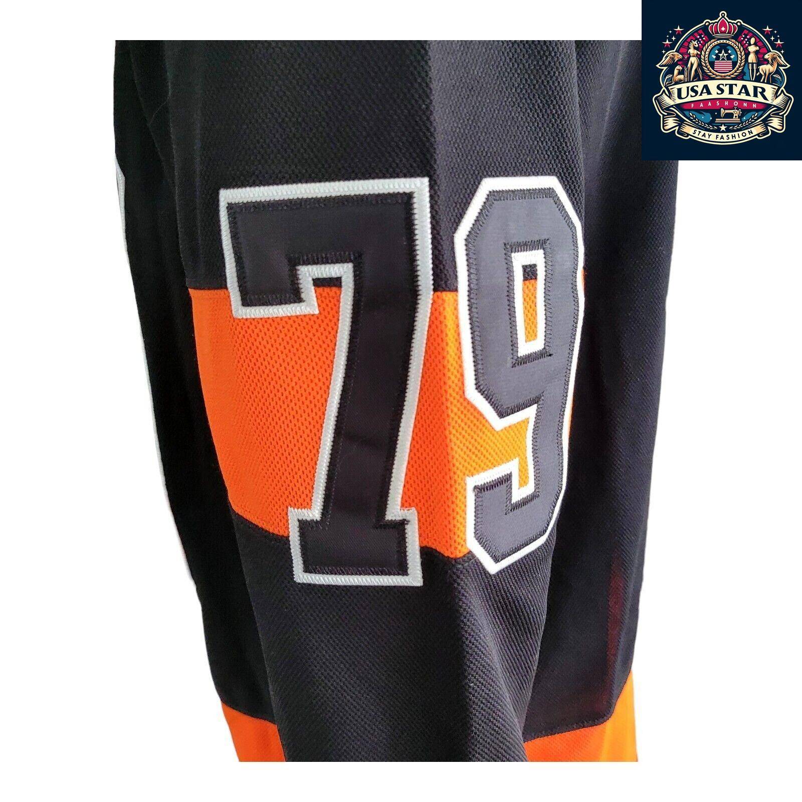 Authentic Philadelphia Flyers Jersey #79 Carter Hart Black Size 52 (XL) | Premium Comfort & Style - USASTARFASHION