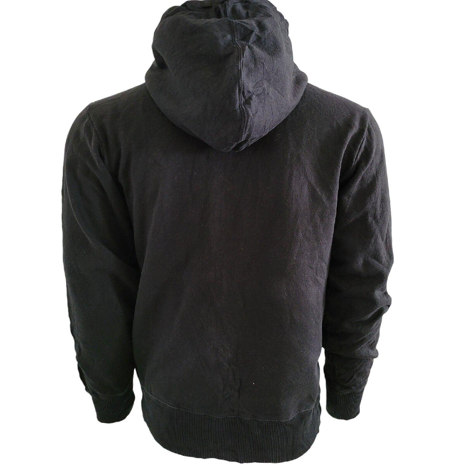 The North Face Men's Hoodie - Medium, Full Zip, Black, Grade A-USASTARFASHION