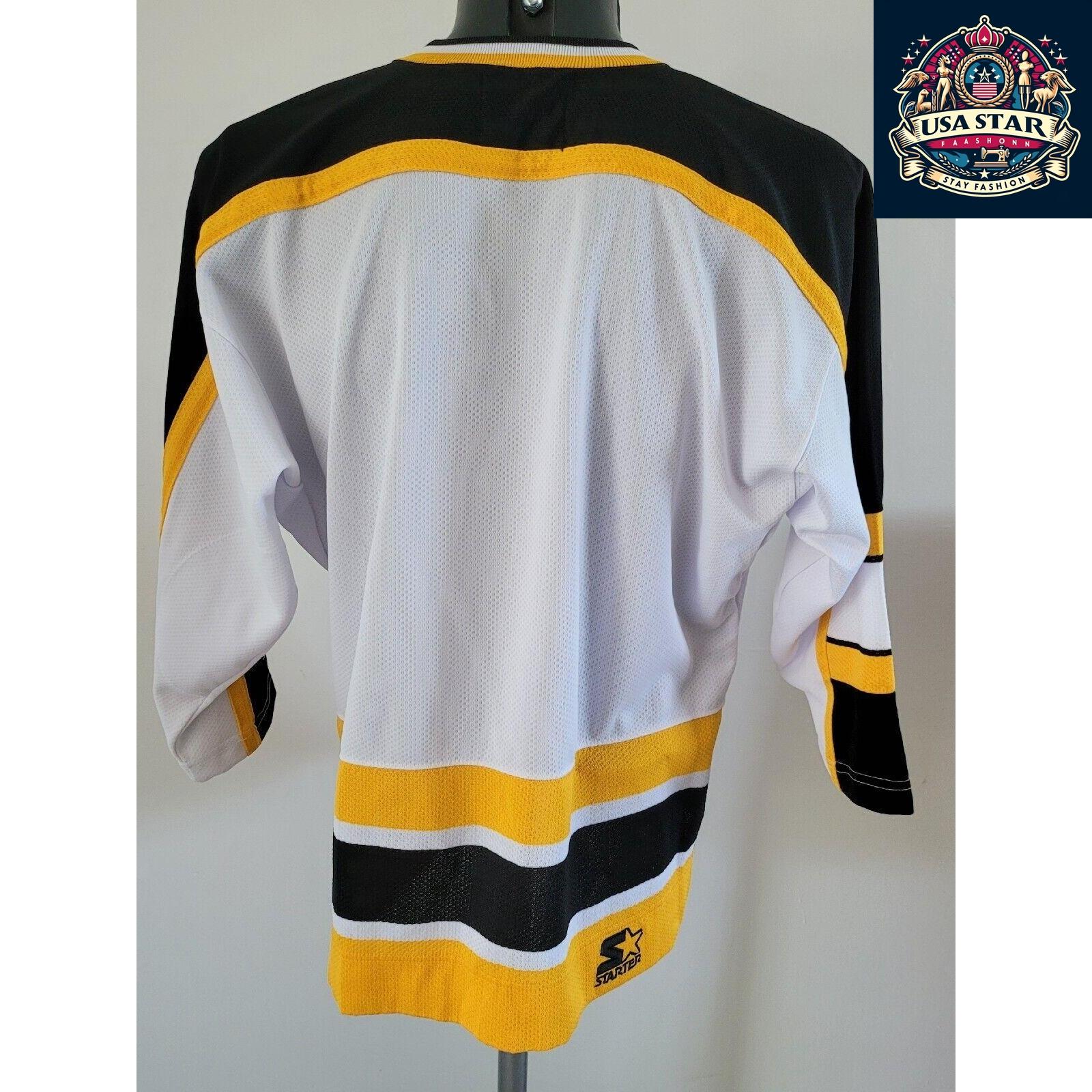 Starter NHL Jersey, Size L/XL, Vibrant Color, Breathable Fabric, Perfect for Game Days and Active Wear - USASTARFASHION