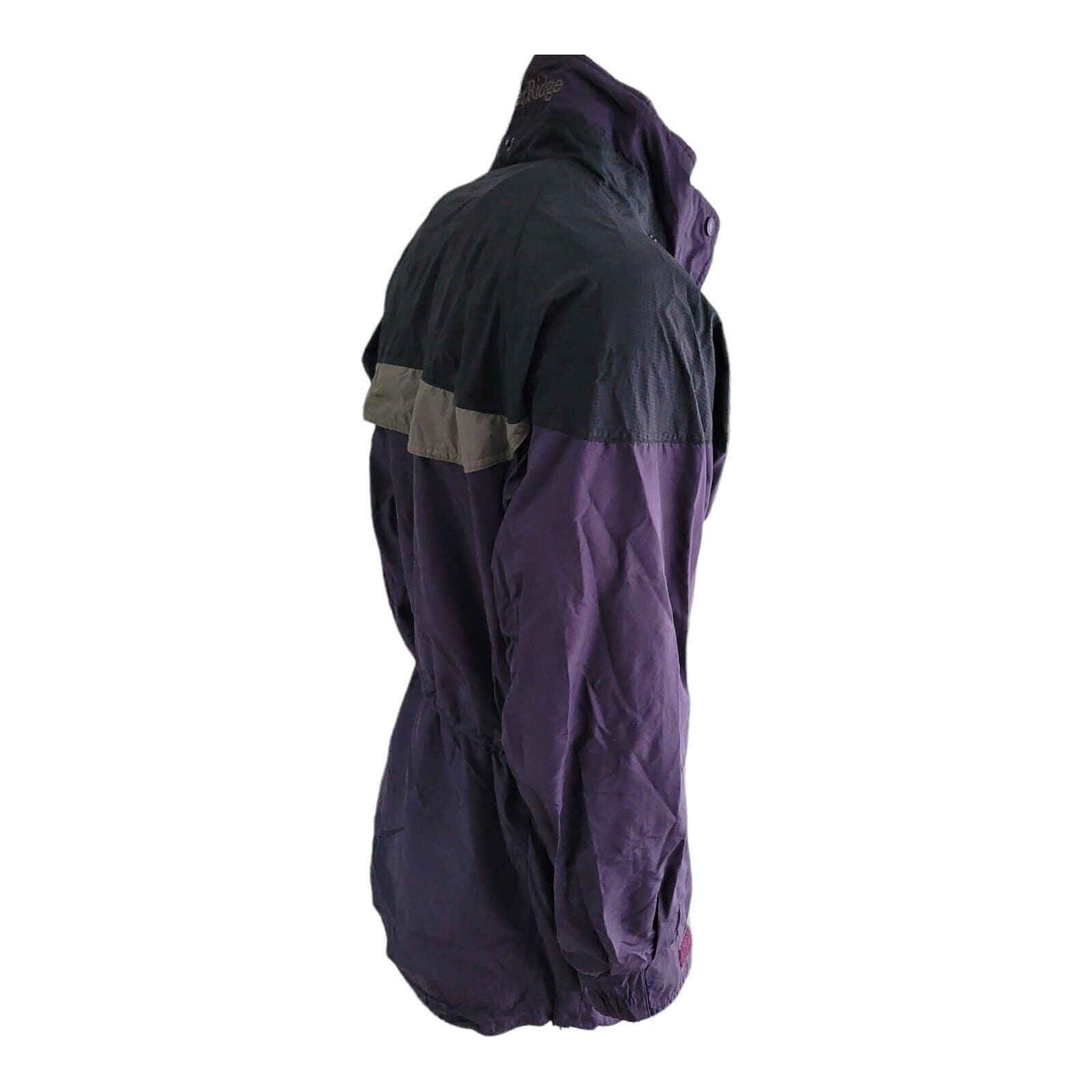 Columbia Boulder Ridge Women's Purple Jacket, Waterproof Nylon, Size M-USASTARFASHION