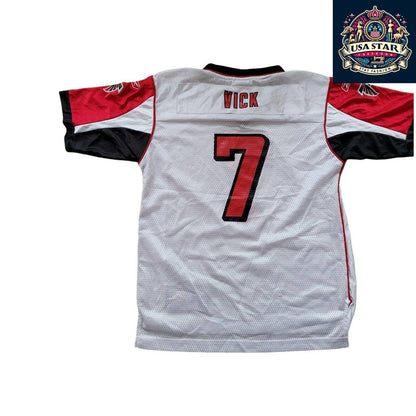 Atlanta Falcons Jersey - Vick #7 NFL On Field Reebok Jersey, Premium Quality, Authentic Colors - USASTARFASHION