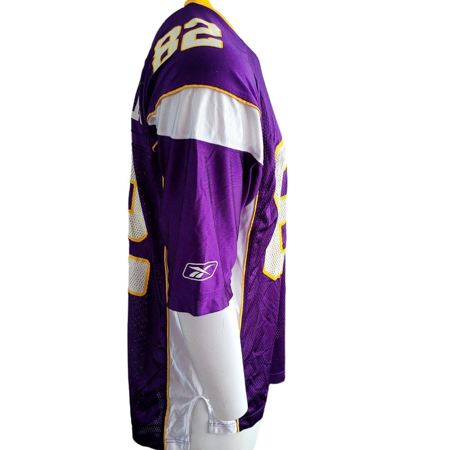 Troy Williamson #82 Minnesota Vikings Reebok Purple Jersey - Size Large-USASTARFASHION