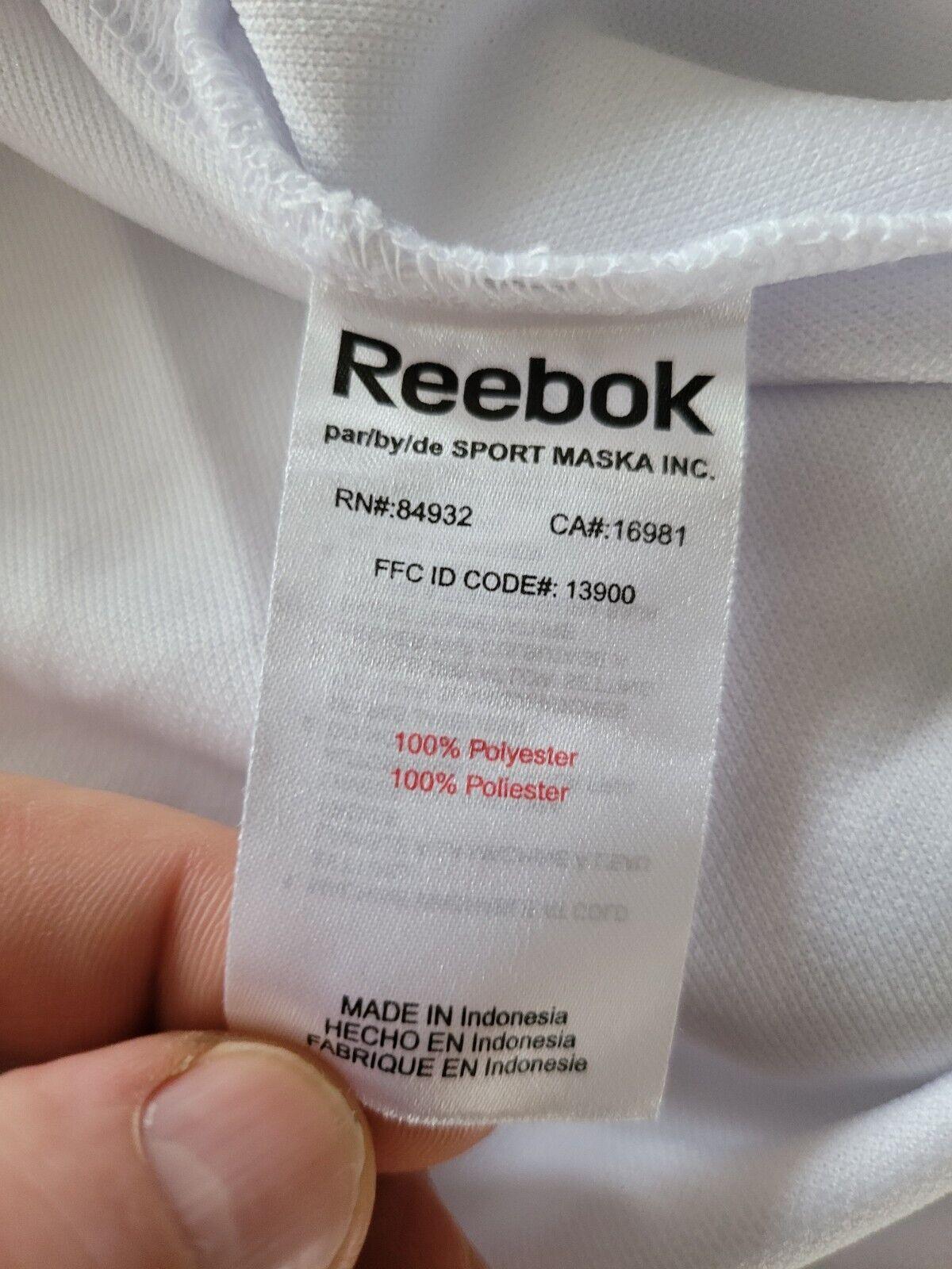 Reebok Hockey Jersey  White Large - Authentic Design & Comfortable Fit-USASTARFASHION