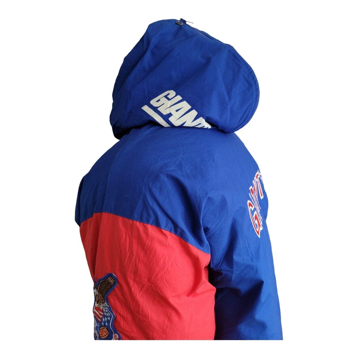 NFL New York Giants Triple Fat Goose Duck Turbo Sport XL Down Jacket-USASTARFASHION