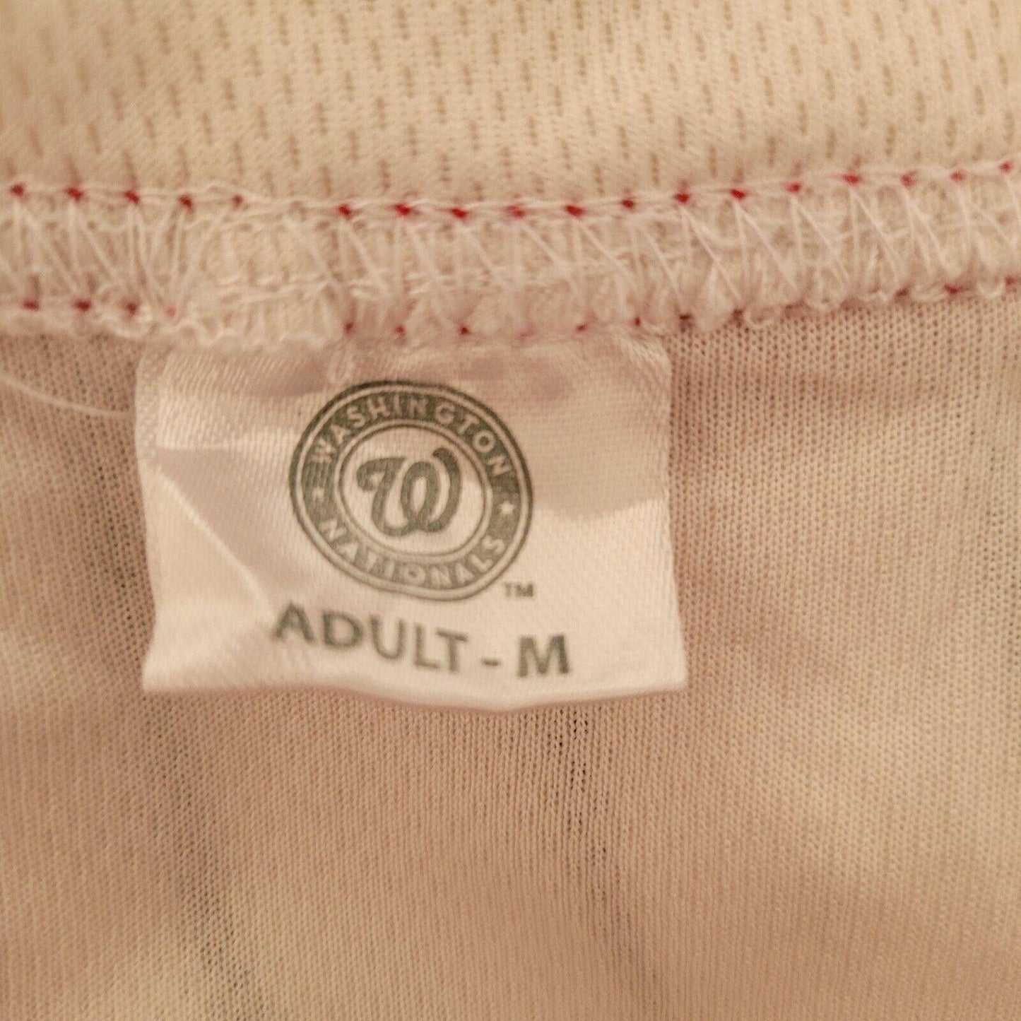 Vintage Washington Nationals MLB Jersey #5 Tombs Adult Size M-USASTARFASHION