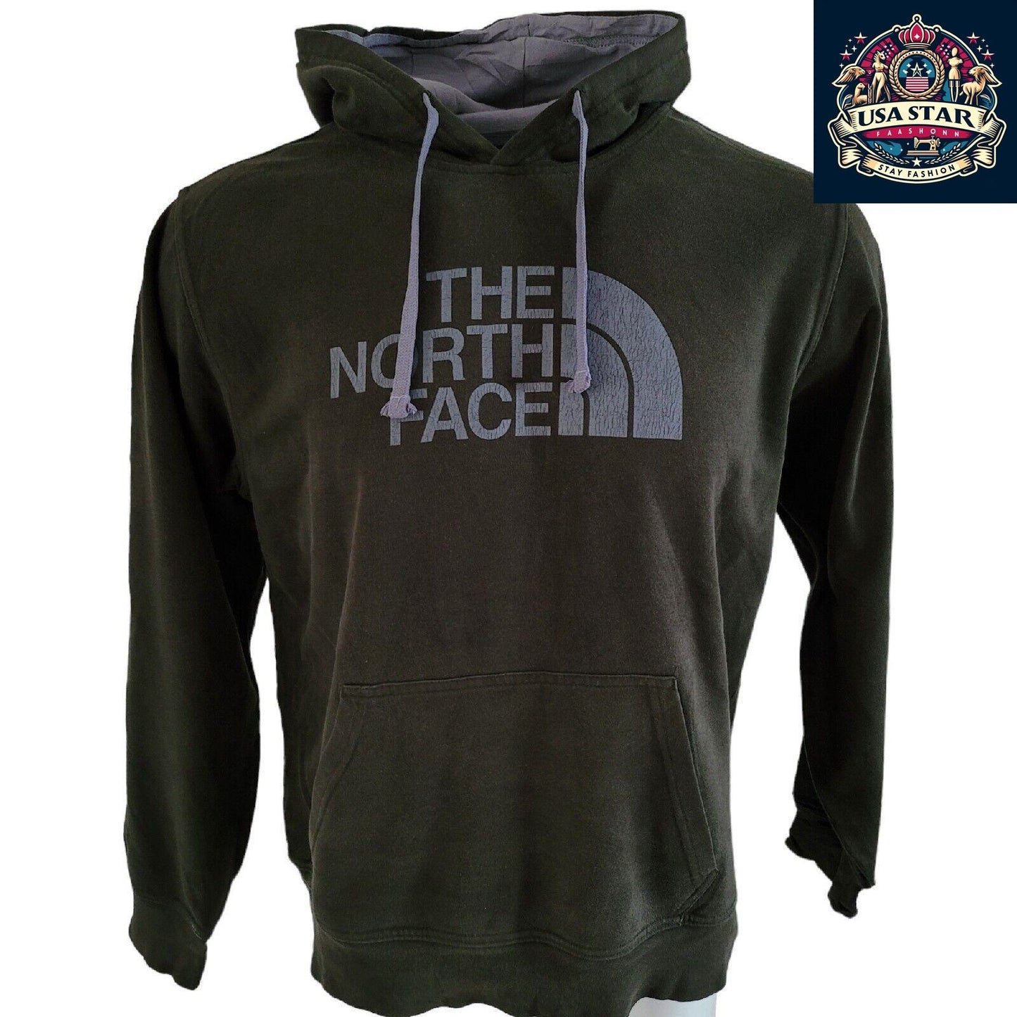 North Face Men's Hoodie - Medium Size, Excellent Fit, Quality Fabric for Year-Round Comfort - USASTARFASHION