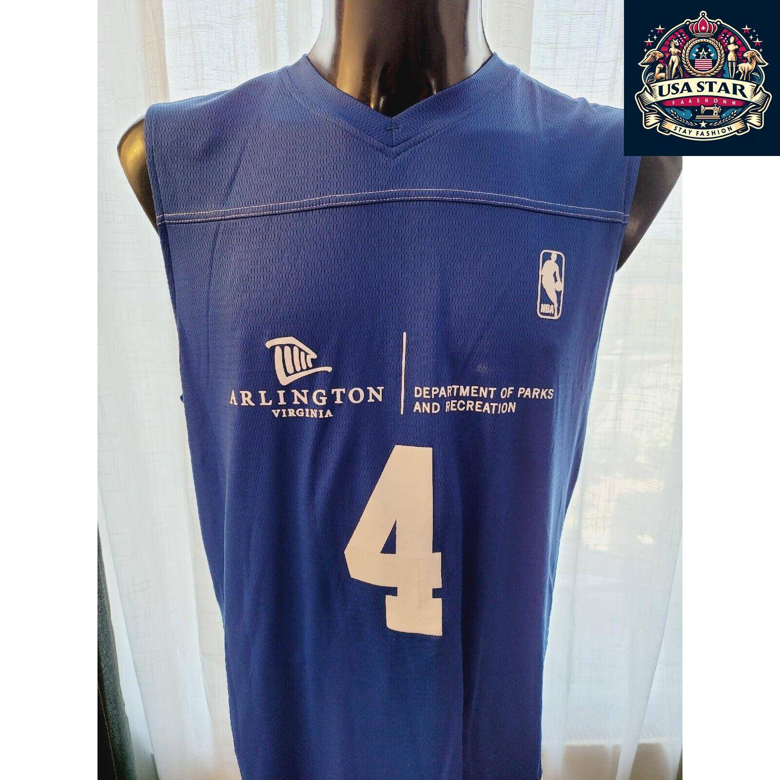 NBA JR Wizard Jersey #4 Reversible Vest for Kids | Stylish Comfort & Team Spirit - USASTARFASHION