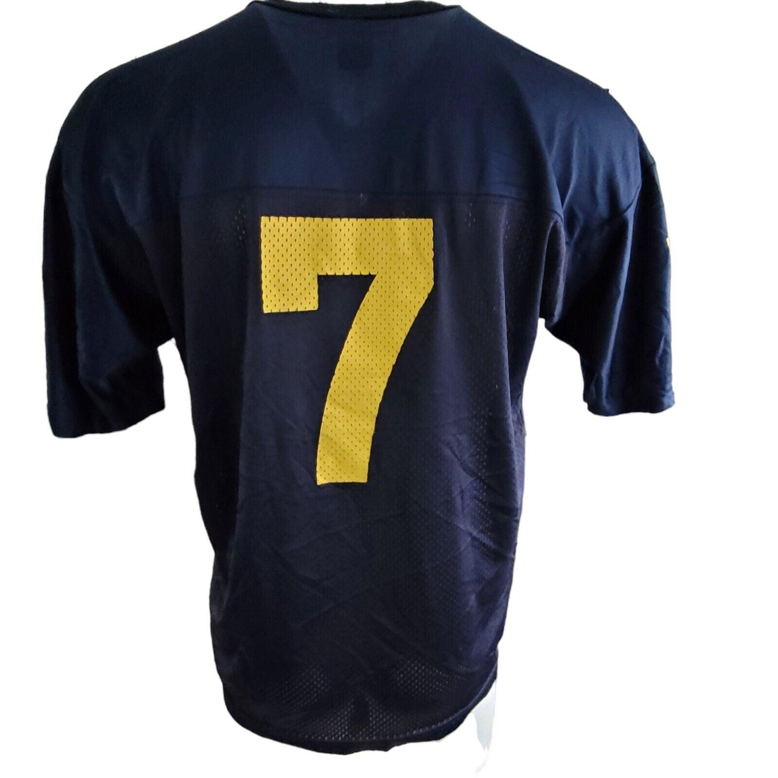 Champion Jersey No 7 Navy Blue T-Shirt - Large Size Men's Casual Tee-USASTARFASHION