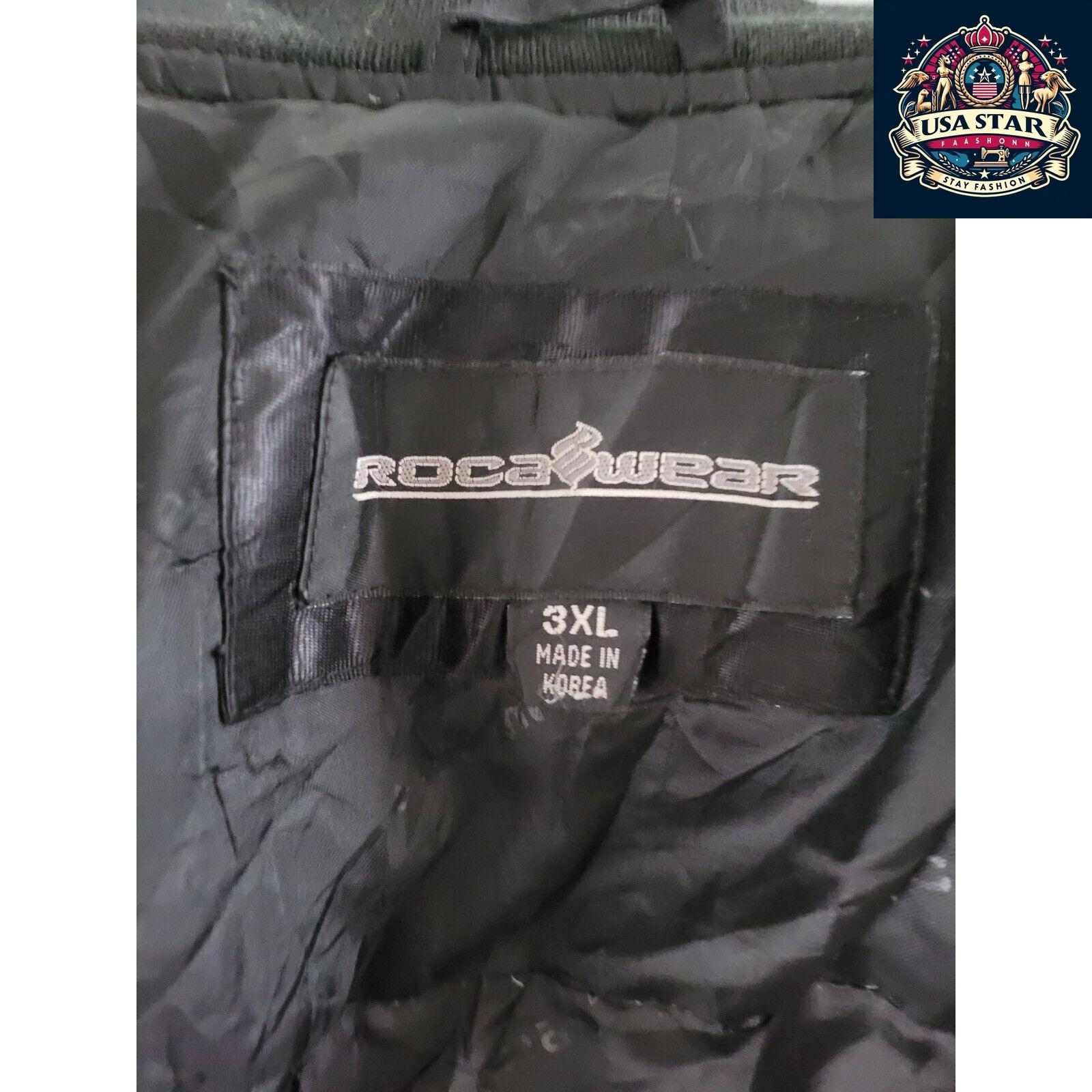 Rocawear 99 Limited Edition Jacket 3XL - Cozy Goose Down, Durable Nylon Bomber with Iconic Design - USASTARFASHION