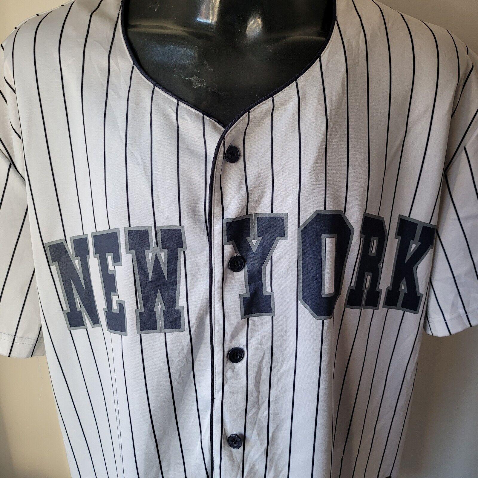 Noiz Sports New York Men's Grey Jersey Size 3XL - Comfort Fit & Urban Design-USASTARFASHION