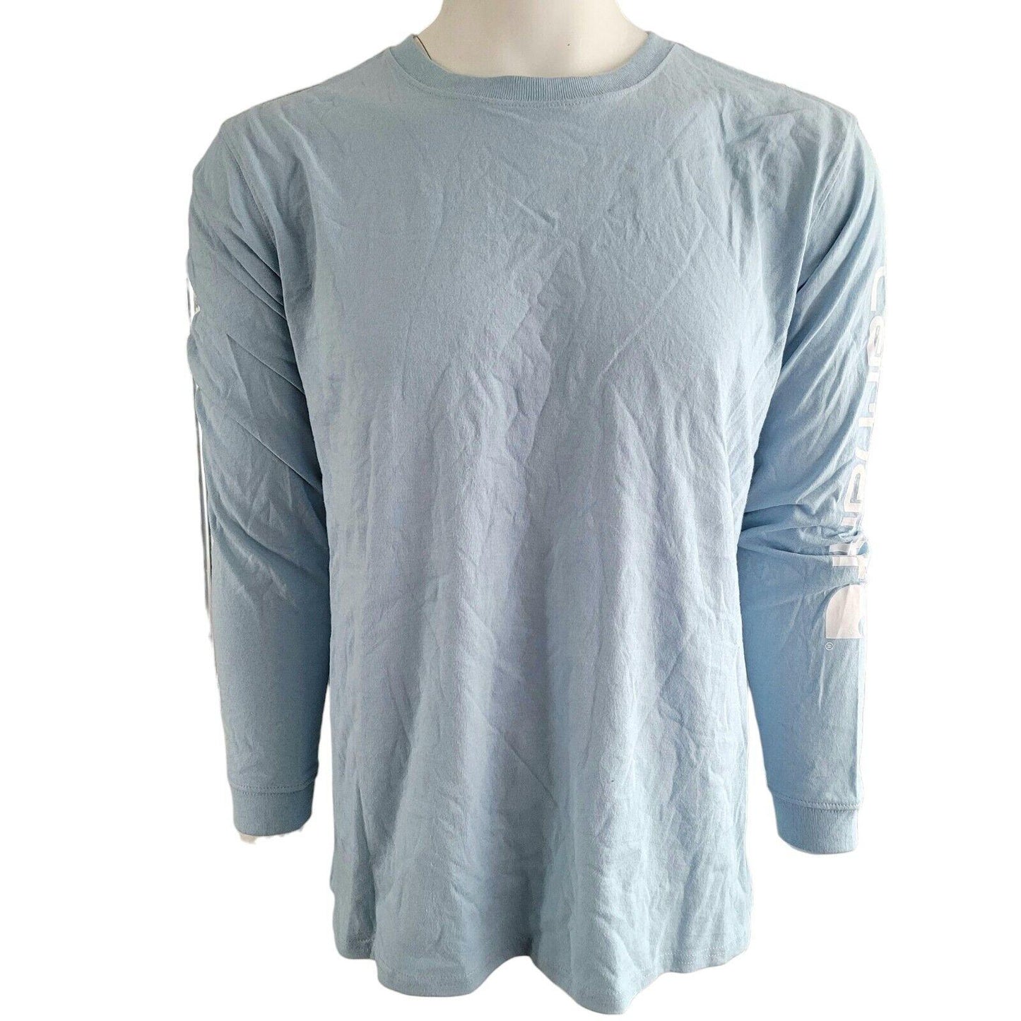 Carhartt Light Blue Youth XL (16-18) Long Sleeve 100% Cotton Shirt-USASTARFASHION