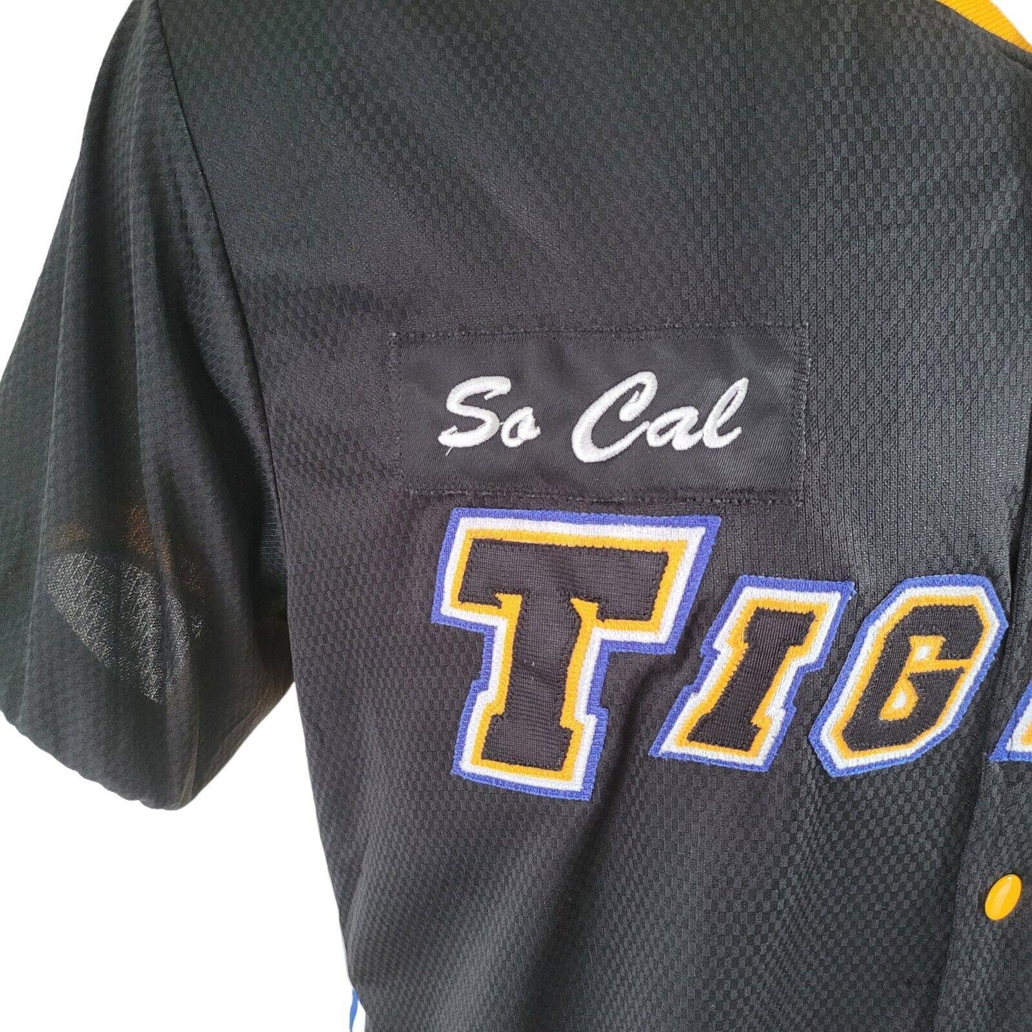 Detroit Tigers XL Baseball Jersey - Black, XL Size, High-Quality Craftsmanship-USASTARFASHION