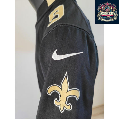 Drew Brees #9 New Orleans Saints Youth Jersey Shirt in Brown – Nike Durable Activewear for Kids - USASTARFASHION