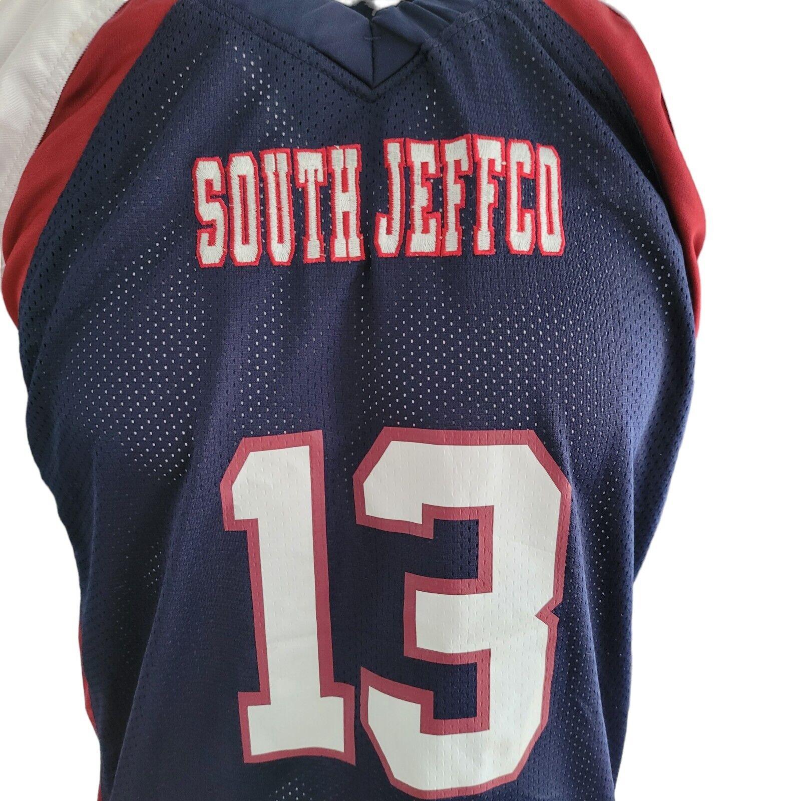 South Jeffco Falcons #13 Adult Football Jersey - Official Team Logo-USASTARFASHION