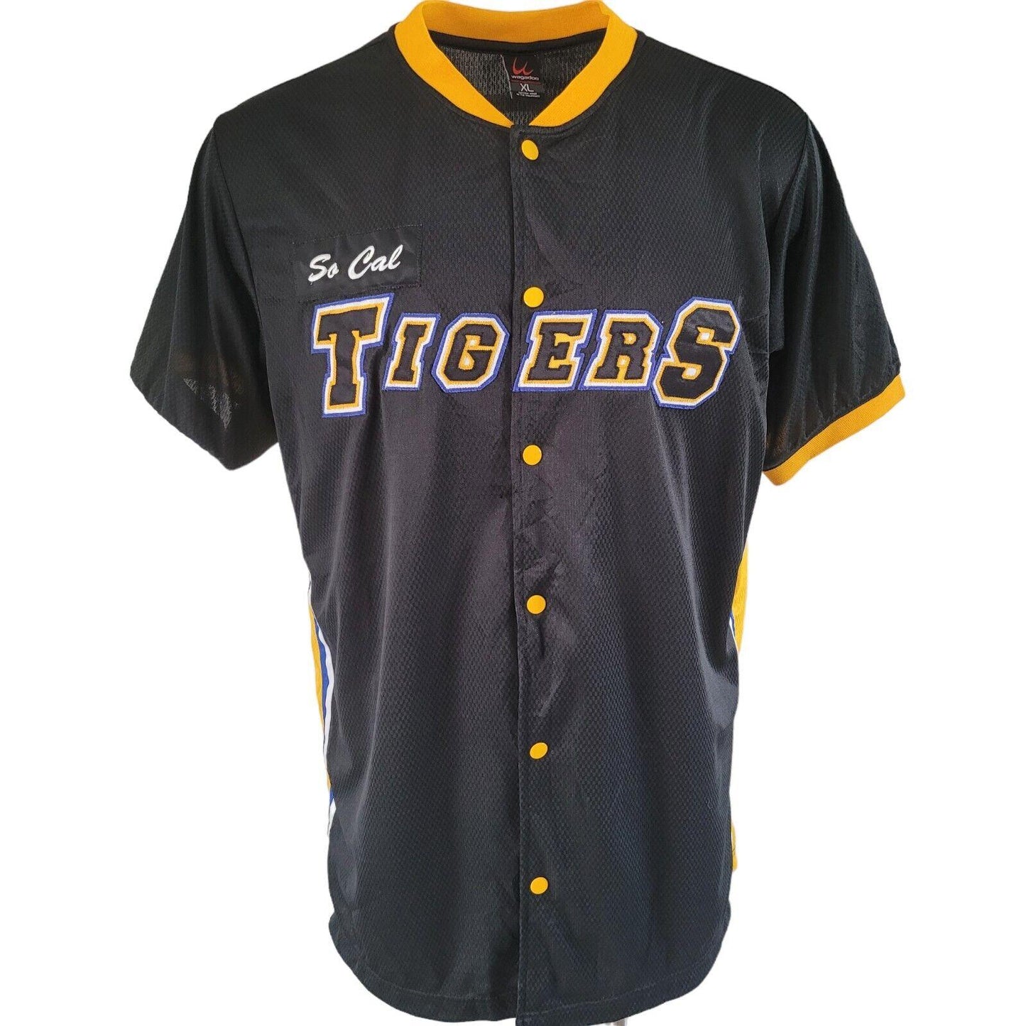 Detroit Tigers XL Baseball Jersey - Black, XL Size, High-Quality Craftsmanship-USASTARFASHION