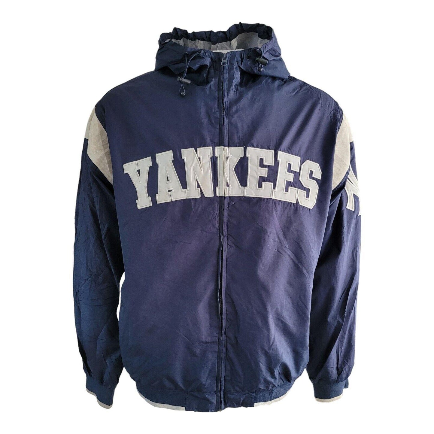 New York Yankees Vintage Bomber Jacket XL Men's G-III Sports-USASTARFASHION