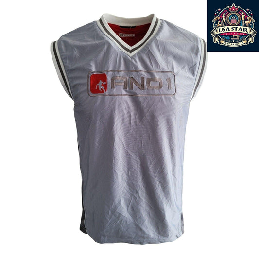 AND1 Mixtape Tour Jersey 2004 - Vintage Small, Iconic Streetball Style, Cool & Comfortable - USASTARFASHION