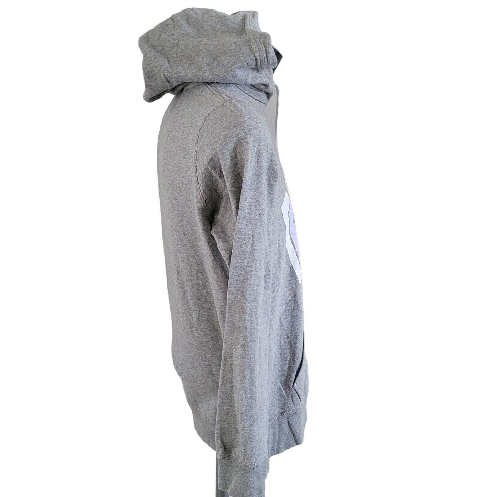 Nike Women's Hoodie Size L in Grey, 100% Cotton with Pullover Design-USASTARFASHION