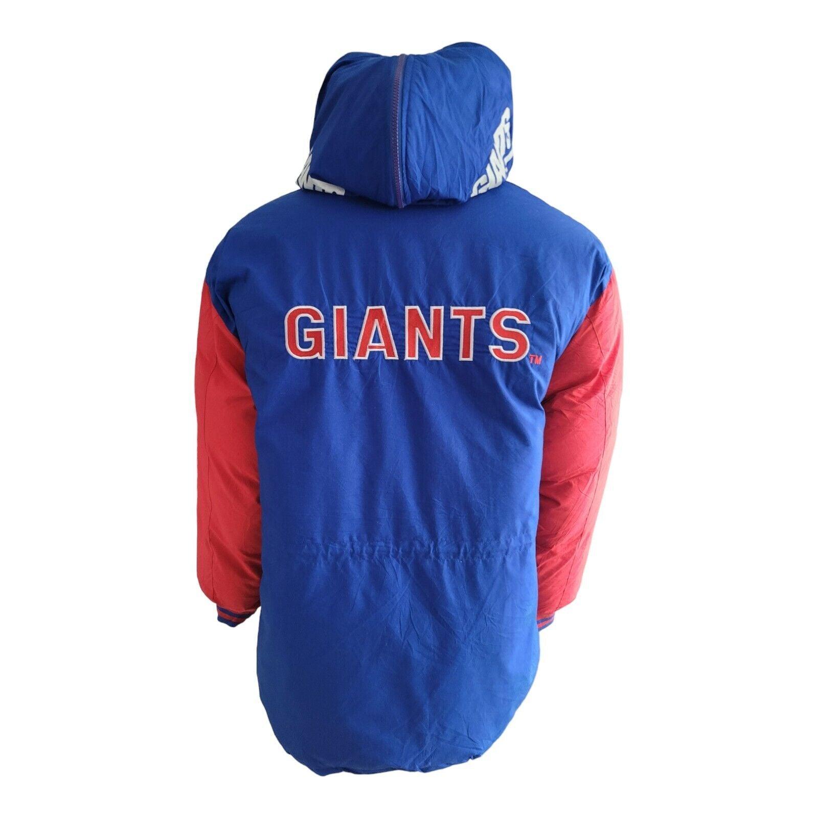 NFL New York Giants Triple Fat Goose Duck Turbo Sport XL Down Jacket-USASTARFASHION