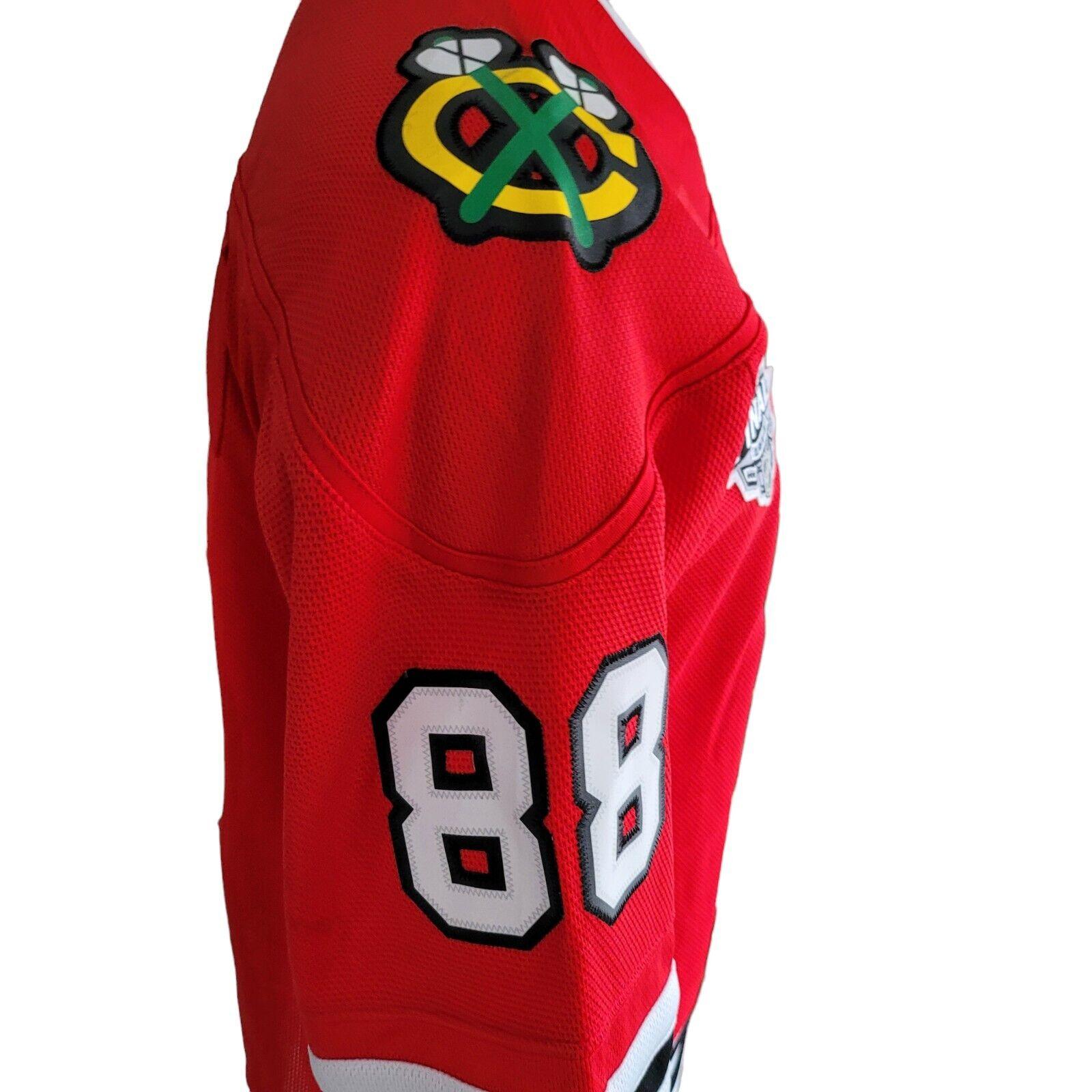 Patrick Kane #88 2013 Stanley Cup Chicago Blackhawks Women's Jersey L/XL-USASTARFASHION