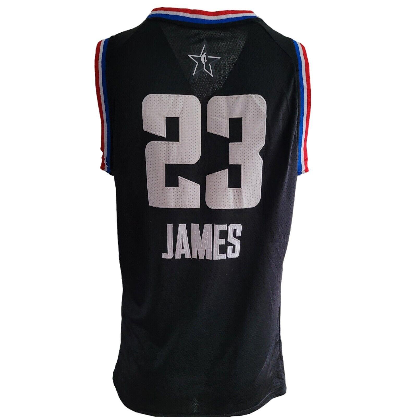 JORDAN Lakers LeBron James #23 All-Star Jersey | Size 48 (S/M)-USASTARFASHION