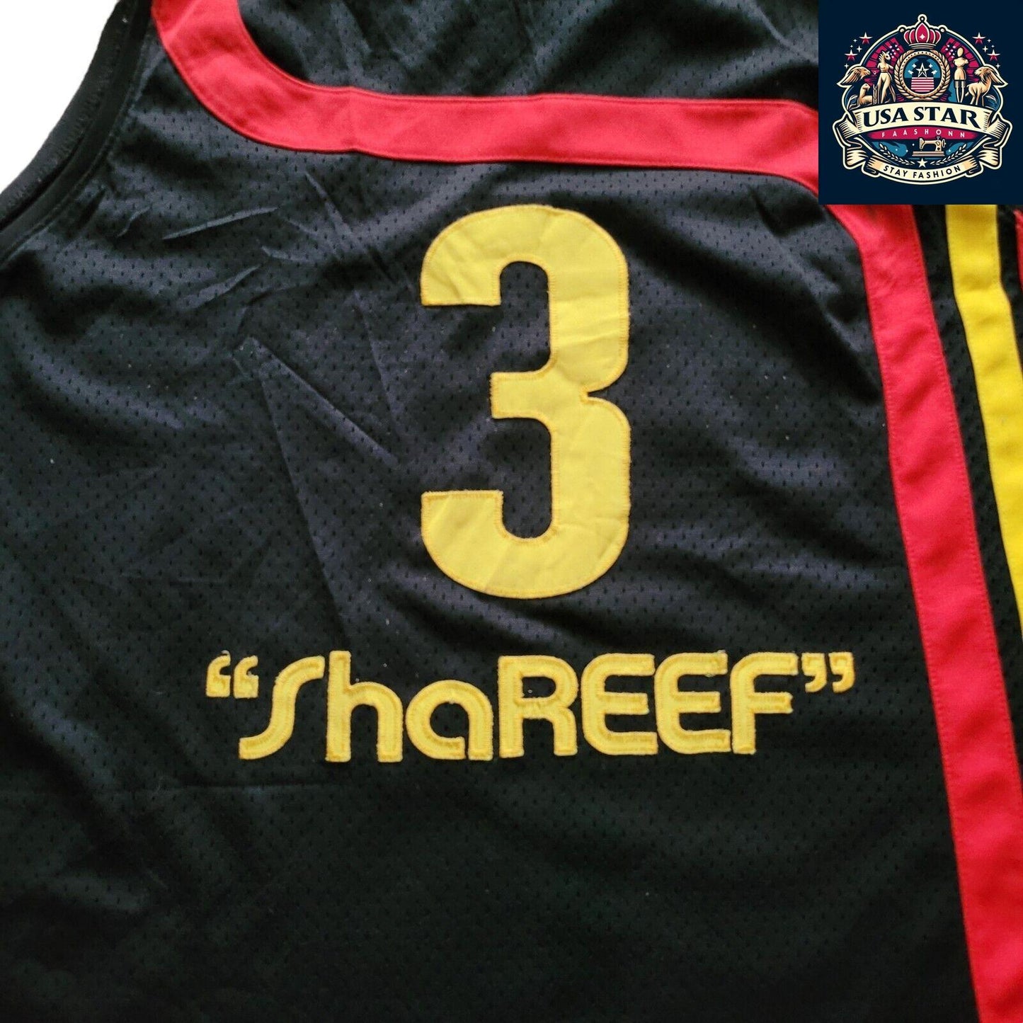 Nike Atlanta Hawks Jersey #3 Shareef Abdur-Rahim - 2XL Authentic Vintage Style, High Quality - USASTARFASHION