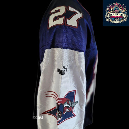 Puma NFL Jersey #27 Adult Large - Moisture-Wicking, Breathable Fabric, Team Colors, Authentic Design - USASTARFASHION