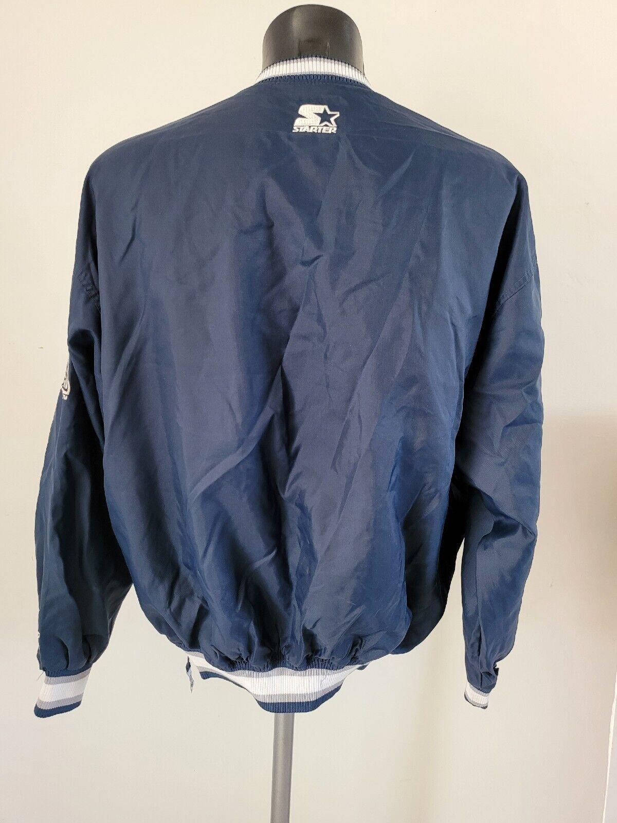 Vintage Starter Penn State Nittany Lions Pullover Jacket - NCAA L Size 52" Chest-USASTARFASHION