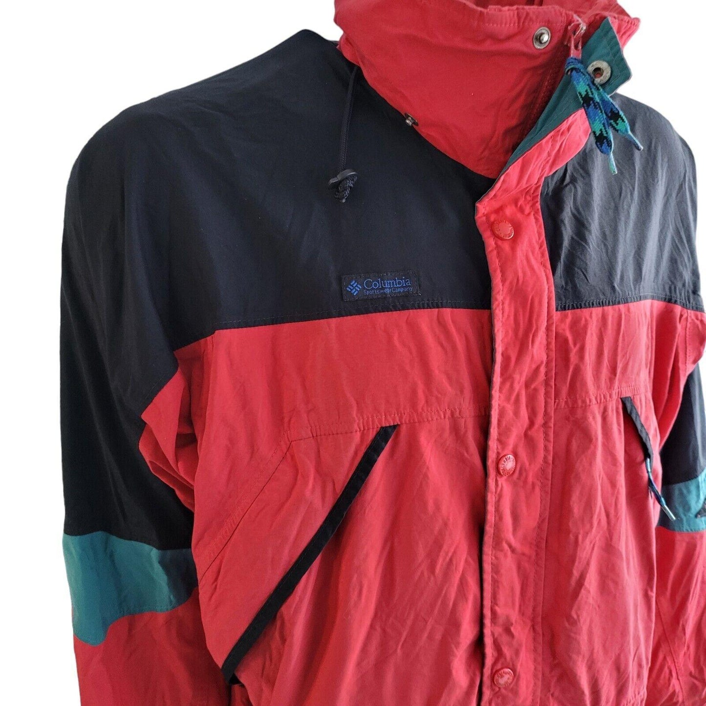 Columbia Sportswear Omni Tech Waterproof Breathable Jacket Large - All-Weather Performanceat its Best-USASTARFASHION