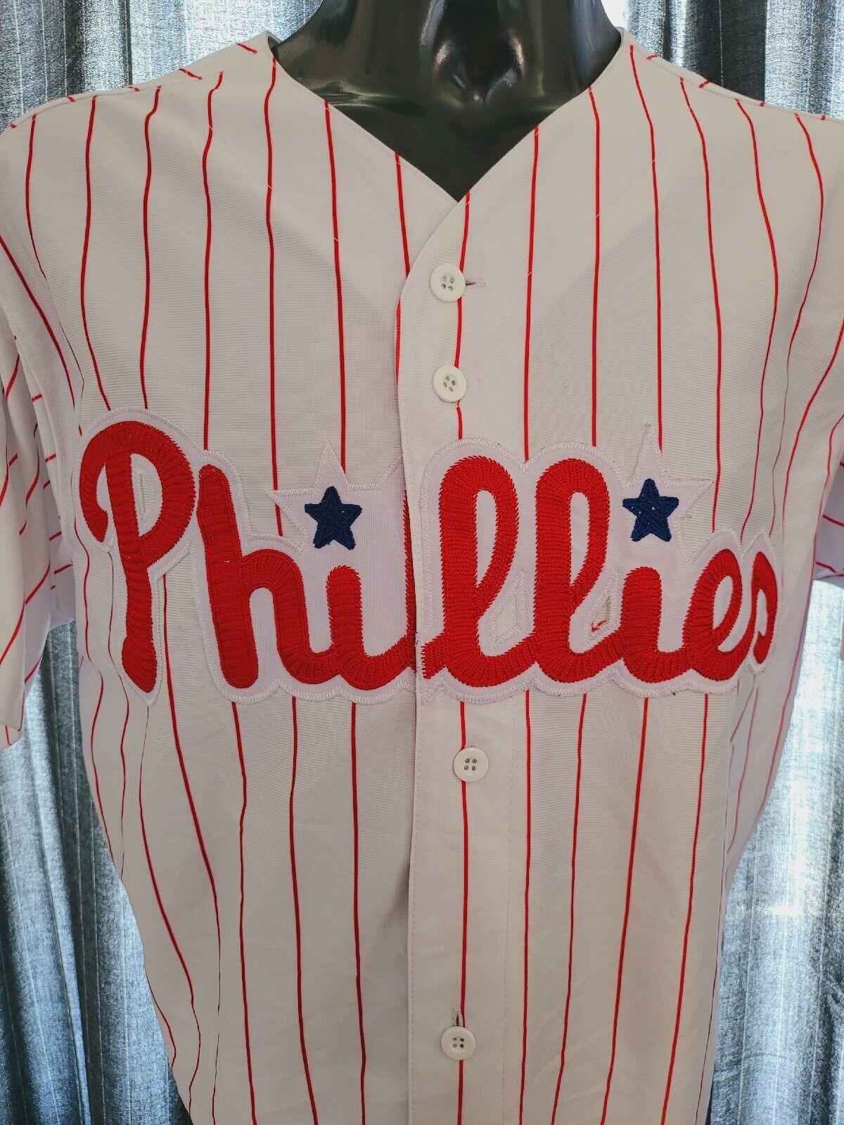 Philadelphia Phillies 2008 World Series Victorino#8 Jersey - Size 50 Large-USASTARFASHION