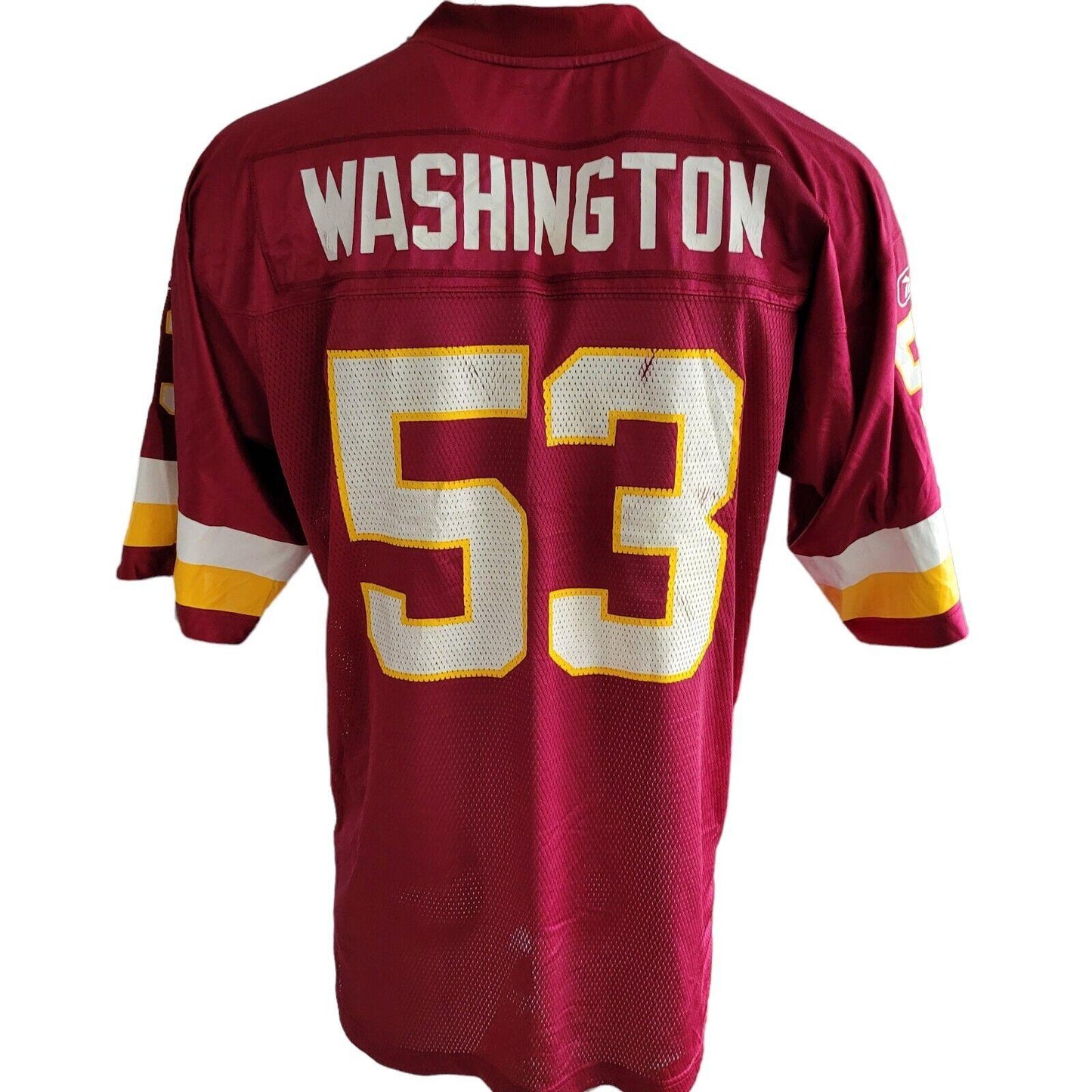 Official NFL REEBOK WASHINGTON #53 Men's Shirt - Size L-USASTARFASHION