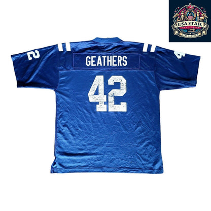 Indianapolis Colts Jersey Clayton Geathers #42 XL – Stylish Fan Apparel for Game Day - USASTARFASHION