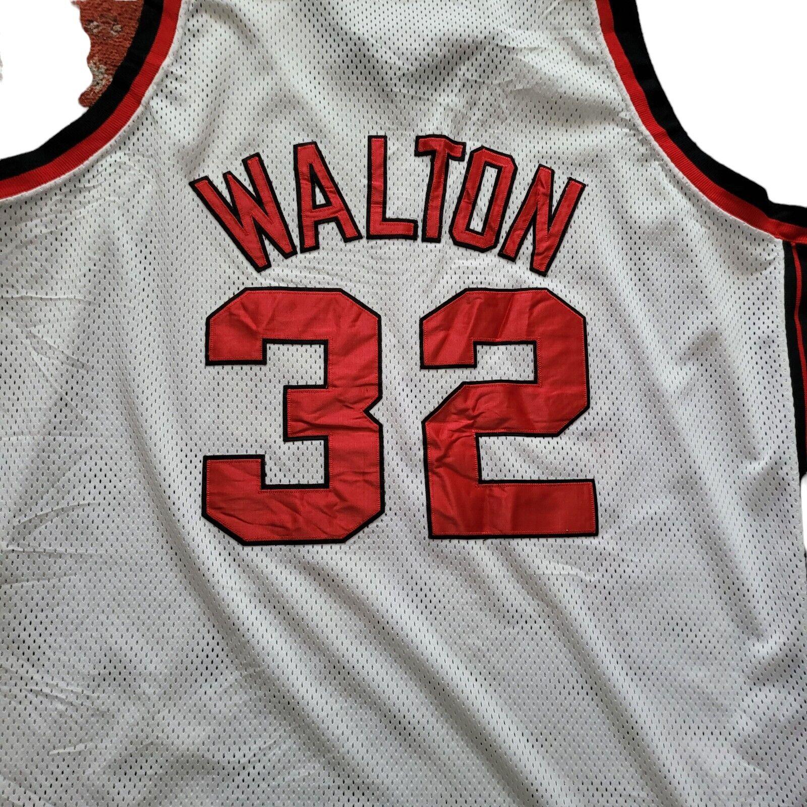 Bill Walton Portland Blazers #32 Jersey 1976-77 Size 56 Mitchell & Ness-USASTARFASHION